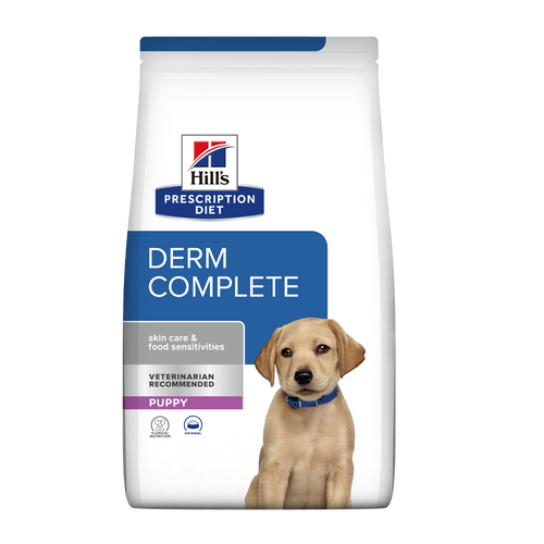 Prescription Diet Canine Derm komplet hvalpefoder - 4 kg