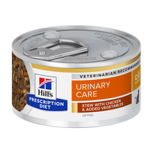 Prescription Diet Feline C/D Multicare Gryderet Kylling &amp; Grøntsager - 24x82 G