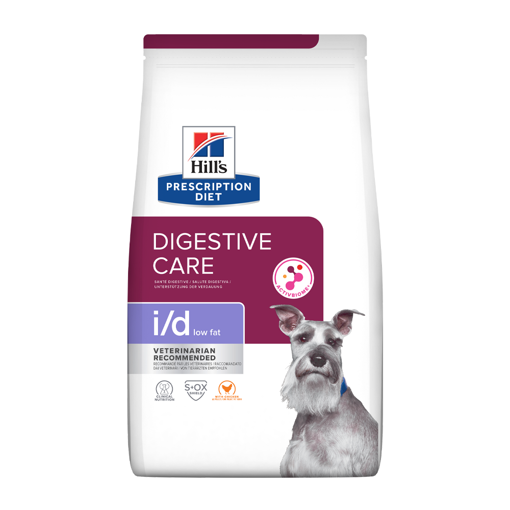 Prescription Diet Canine i/D Lavt Fedtfoder - 12 KG