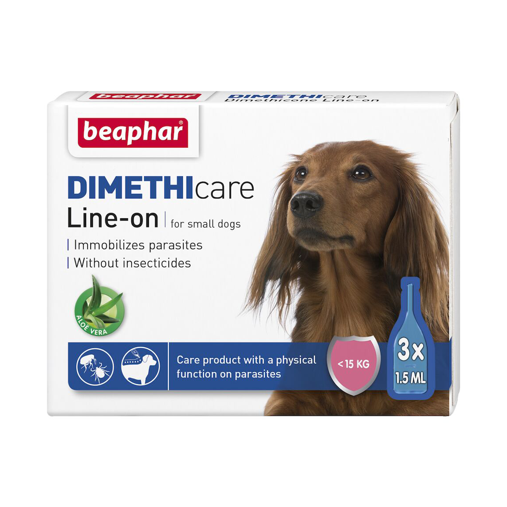 Dimethicare Line-on til små hunde