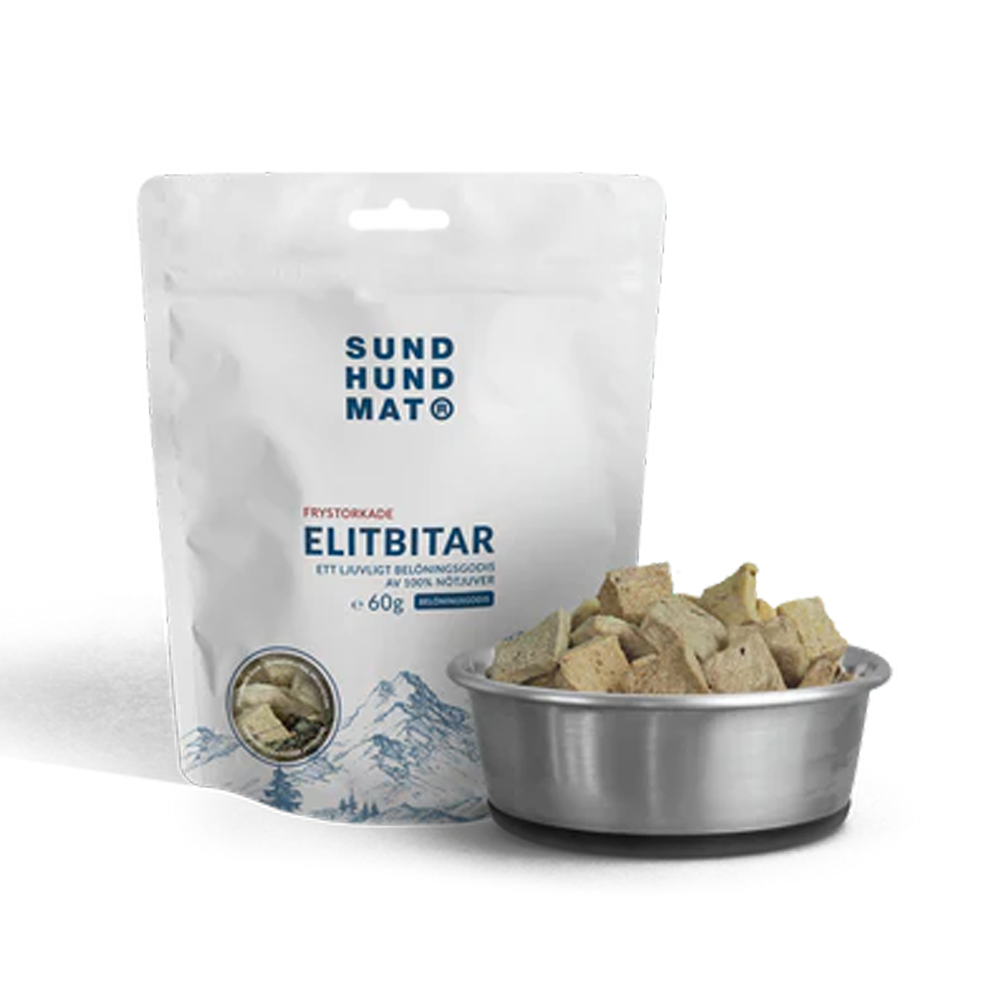 Frysetørrede Elite Pieces - 60 G