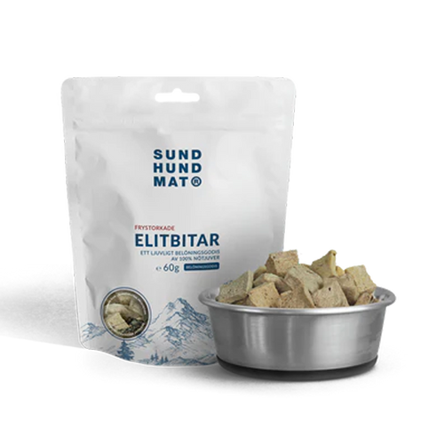 Frysetørrede Elite Pieces - 60 G