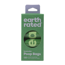 Earth Rated Poop Poses Lavendel - 120 stk.