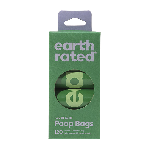 Earth Rated Poop Poses Lavendel - 120 stk.