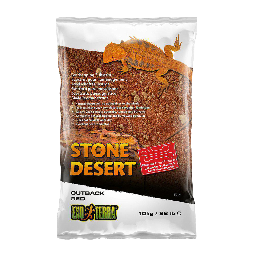 Stone Dessert Röd Grävsubstrat | Endast 169 kr! - Zoogiganten
