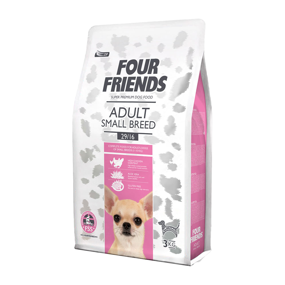 Fourfriends Dog Adult Small Breed | Endast 399 kr! - Zoogiganten