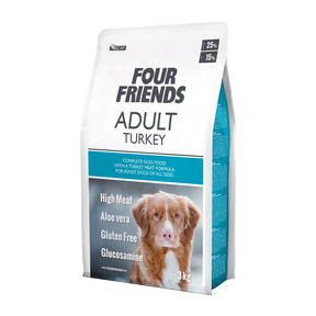 Fourfriends Dog Adult Kalkon | Endast 349 kr! - Zoogiganten