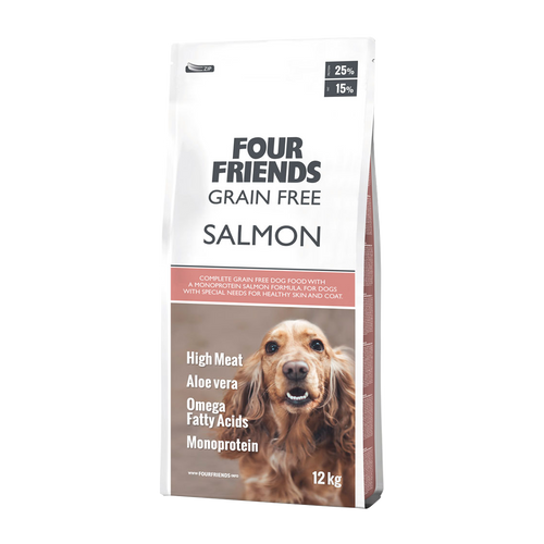 Fourfriends Dog Grain Free Lax | Endast 399 kr! - Zoogiganten