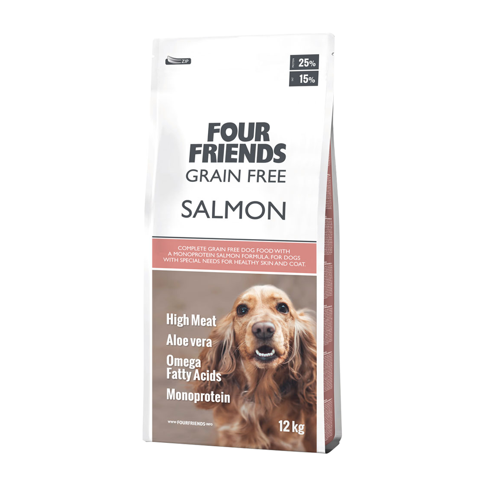 Fourfriends Dog Grain Free Lax | Endast 399 kr! - Zoogiganten