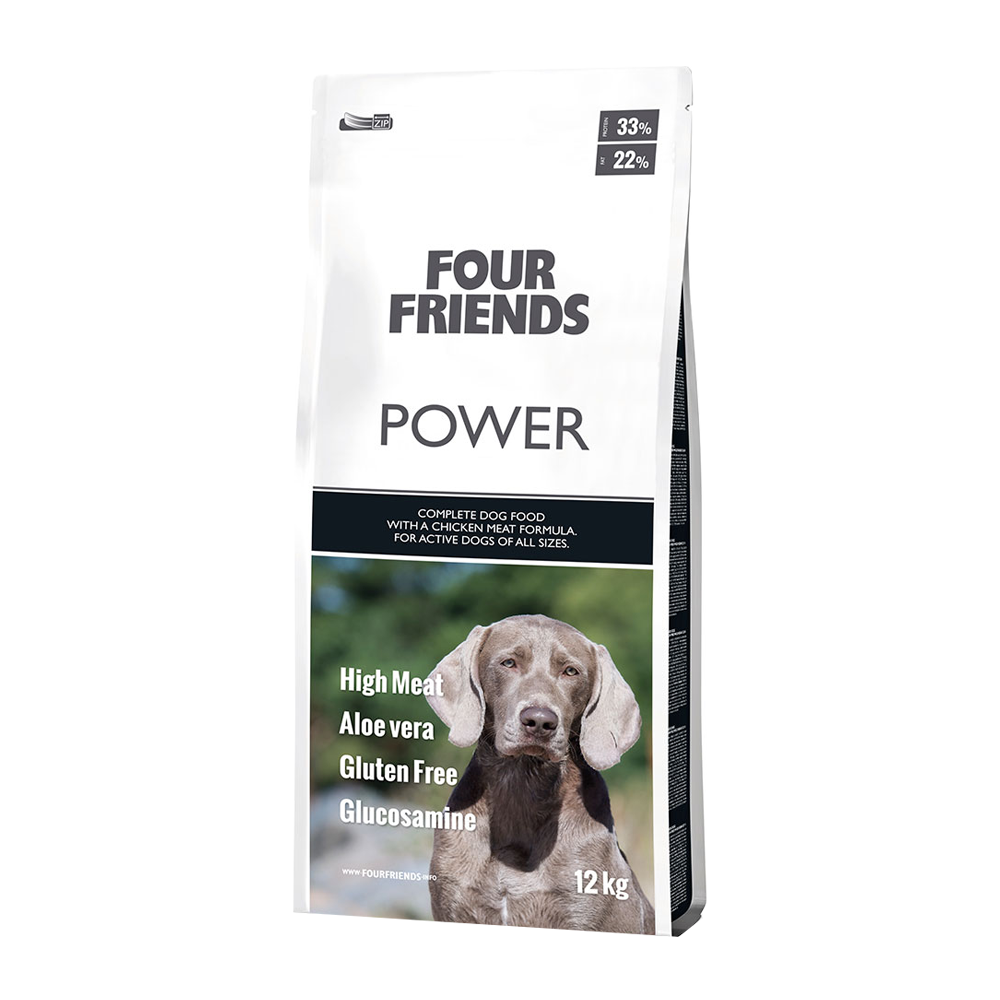 Fourfriends Dog Power - 12 KG | Endast 929 kr! - Zoogiganten