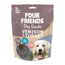 FourFriends Hundesnacks Vildt &amp; Kalkun - 200 G
