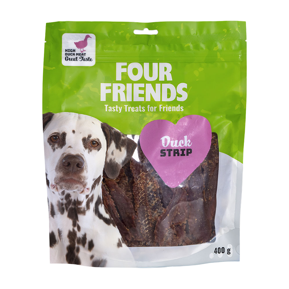 FourFriends Andestrimler - 400 G