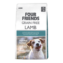 Fourfriends Dog Grain Free Lamm - 3 KG | Endast 399 kr! - Zoogiganten
