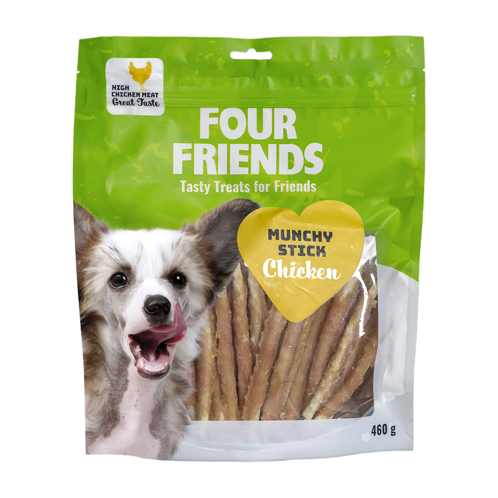 FourFriends Munchy Stick Kylling - 460 G