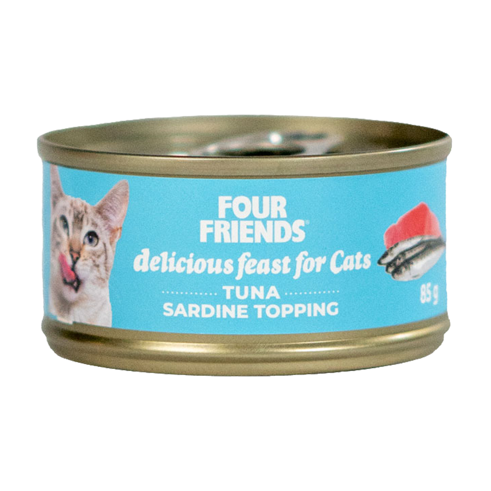 FourFriends Tun &amp; Sardiner - 85 G