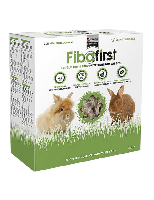 Fibafirst Kaninfoder - 2 KG | Endast 399 kr! - Zoogiganten