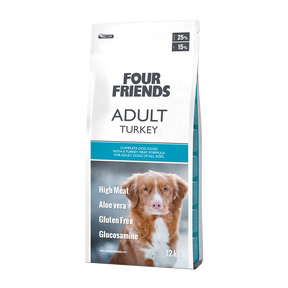 Fourfriends Dog Adult Kalkon | Endast 349 kr! - Zoogiganten
