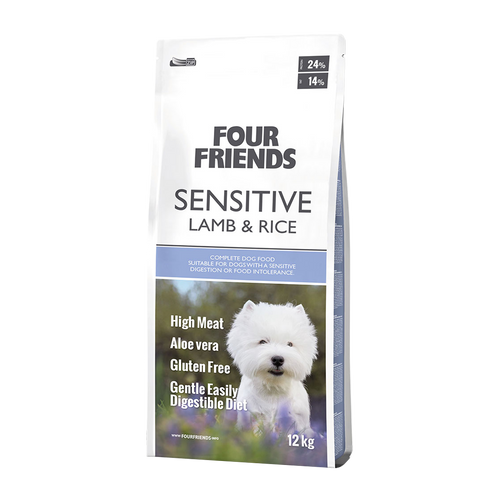 Fourfriends Dog Sensitive Lamm & Ris | Endast 399 kr! - Zoogiganten
