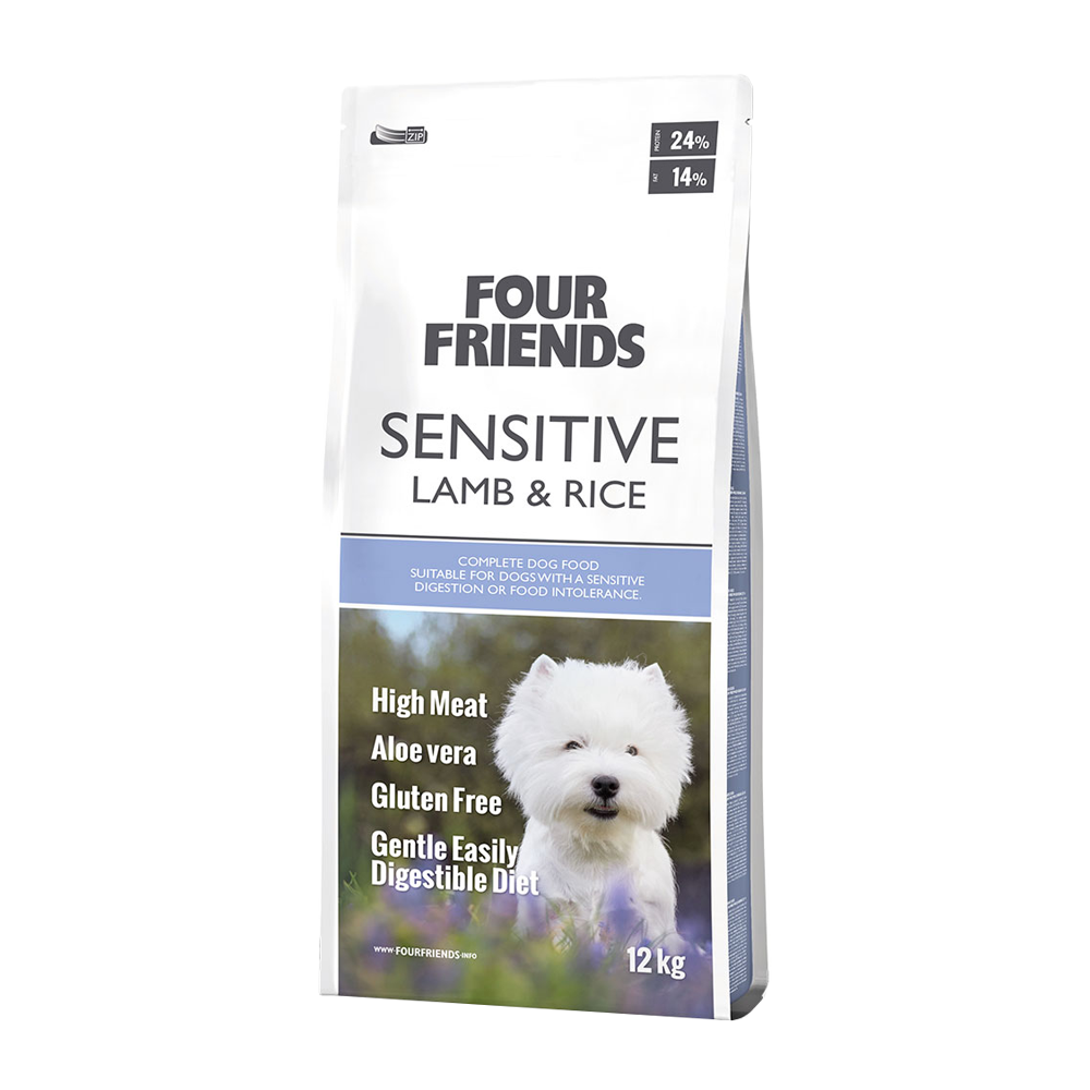 Fourfriends Dog Sensitive Lamm & Ris | Endast 399 kr! - Zoogiganten
