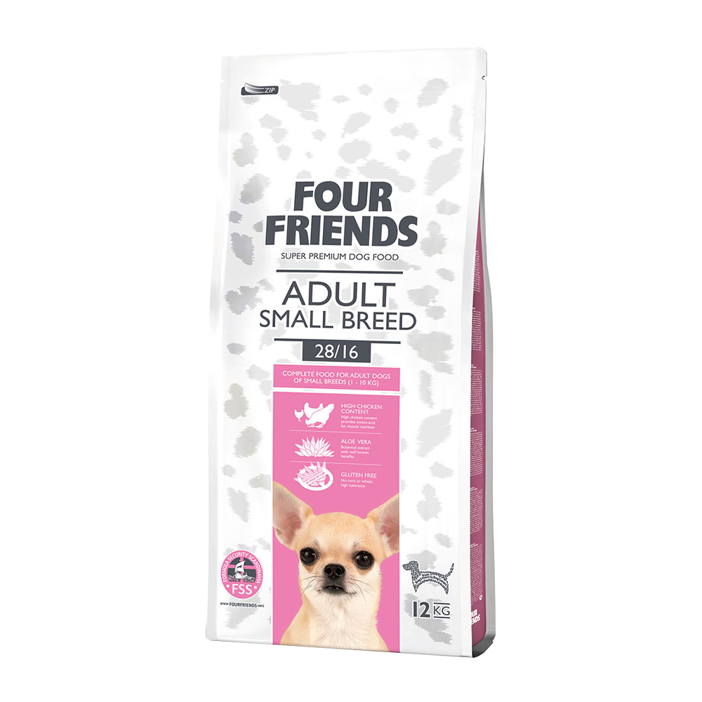 Fourfriends Dog Adult Small Breed | Endast 399 kr! - Zoogiganten