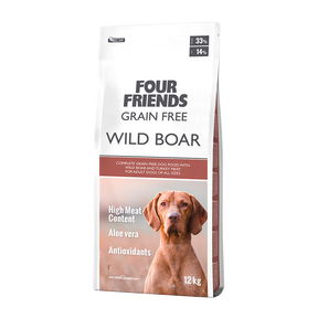 Fourfriends Dog Grain Free Vildsvin | Endast 399 kr! - Zoogiganten