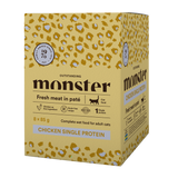Monster Cat Pouches Voksen Kylling 85 g (8-pak)