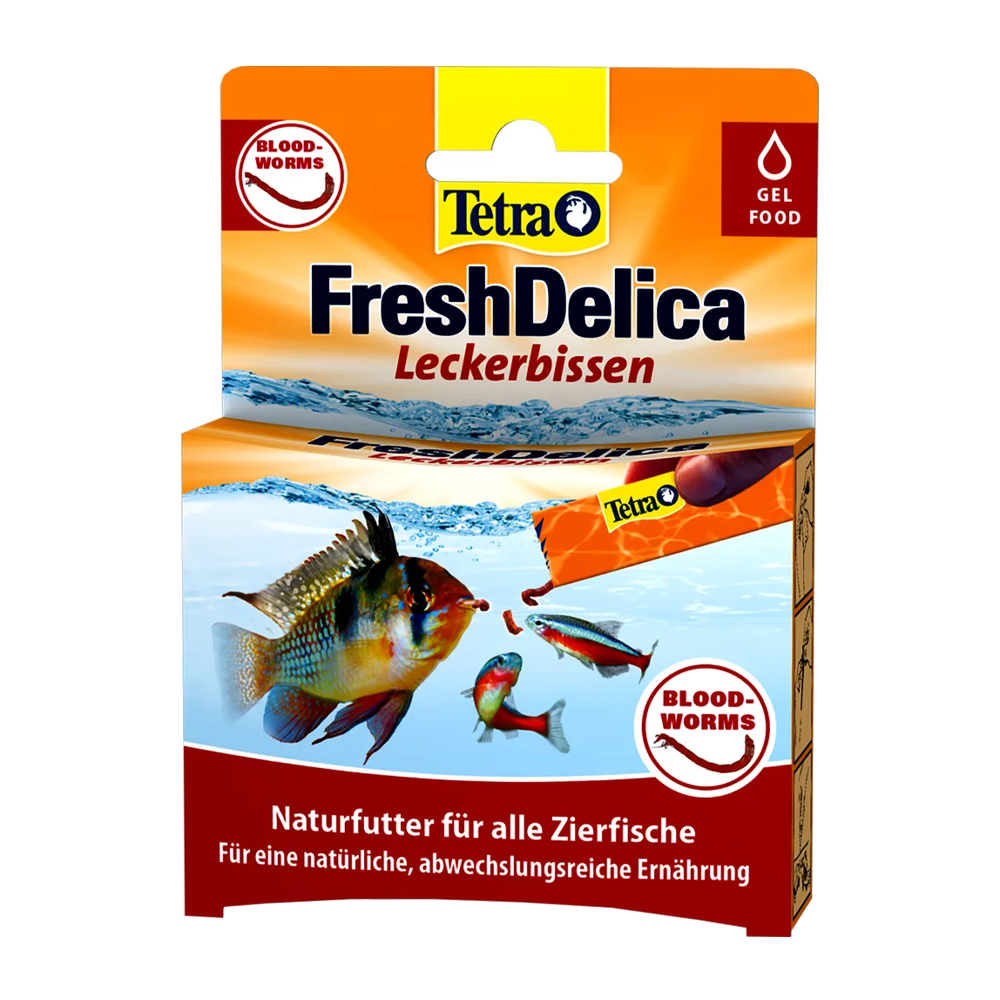 Tetra Freshdelica Bloodworms - 48 G | Endast 99 kr! - Zoogiganten