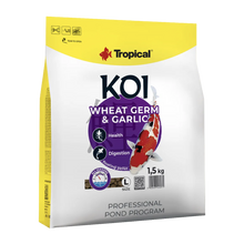 Tropical New Koi Wheat & Garlic Piller Størrelse L