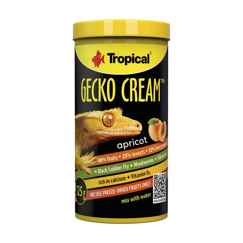 Tropical Gecko Cream Aprikos - 100 ML | Endast 259 kr! - Zoogiganten