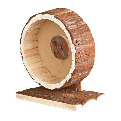 Hamsterhjul i træ - 20 cm