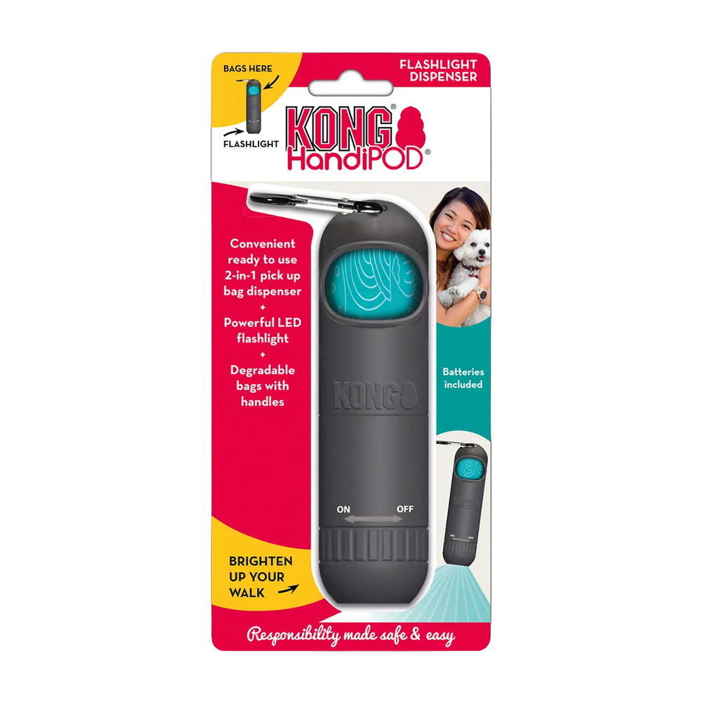 Kong Handipod almindelig lommelygte dispenser