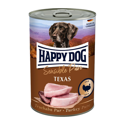 Happy Dog Konserv Texas Kalkon | Endast 39 kr! - Zoogiganten