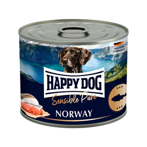 Happy Dog Konserv Norway Havsfisk | Endast 39 kr! - Zoogiganten