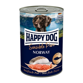 Happy Dog Konserv Norway Havsfisk | Endast 39 kr! - Zoogiganten