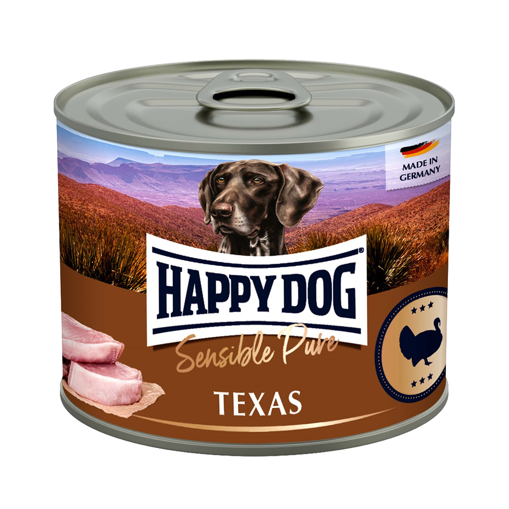 Happy Dog Konserv Texas Kalkon | Endast 39 kr! - Zoogiganten
