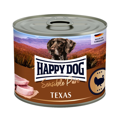 Happy Dog Konserv Texas Kalkon | Endast 39 kr! - Zoogiganten