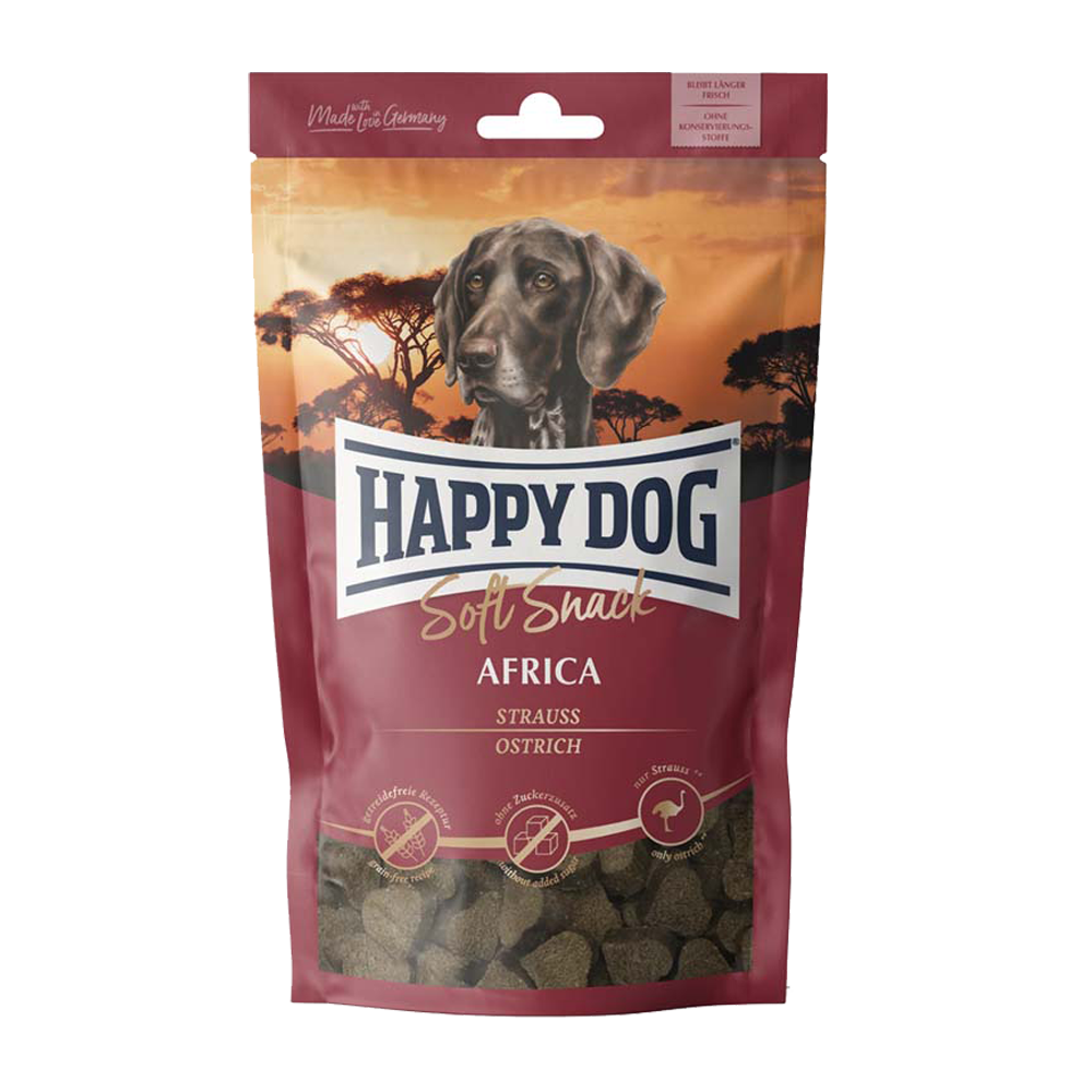 Happy Dog Soft Snack Africa - 100 G | Endast 59 kr! - Zoogiganten