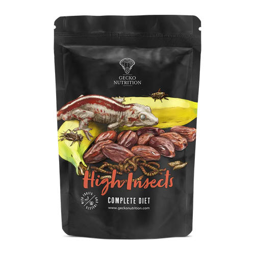 Gecko Nutrition High Insekter - 100 g