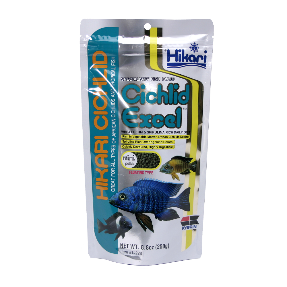 Hikari Ciklid Excel Mini - 250 G | Endast 189 kr! - Zoogiganten