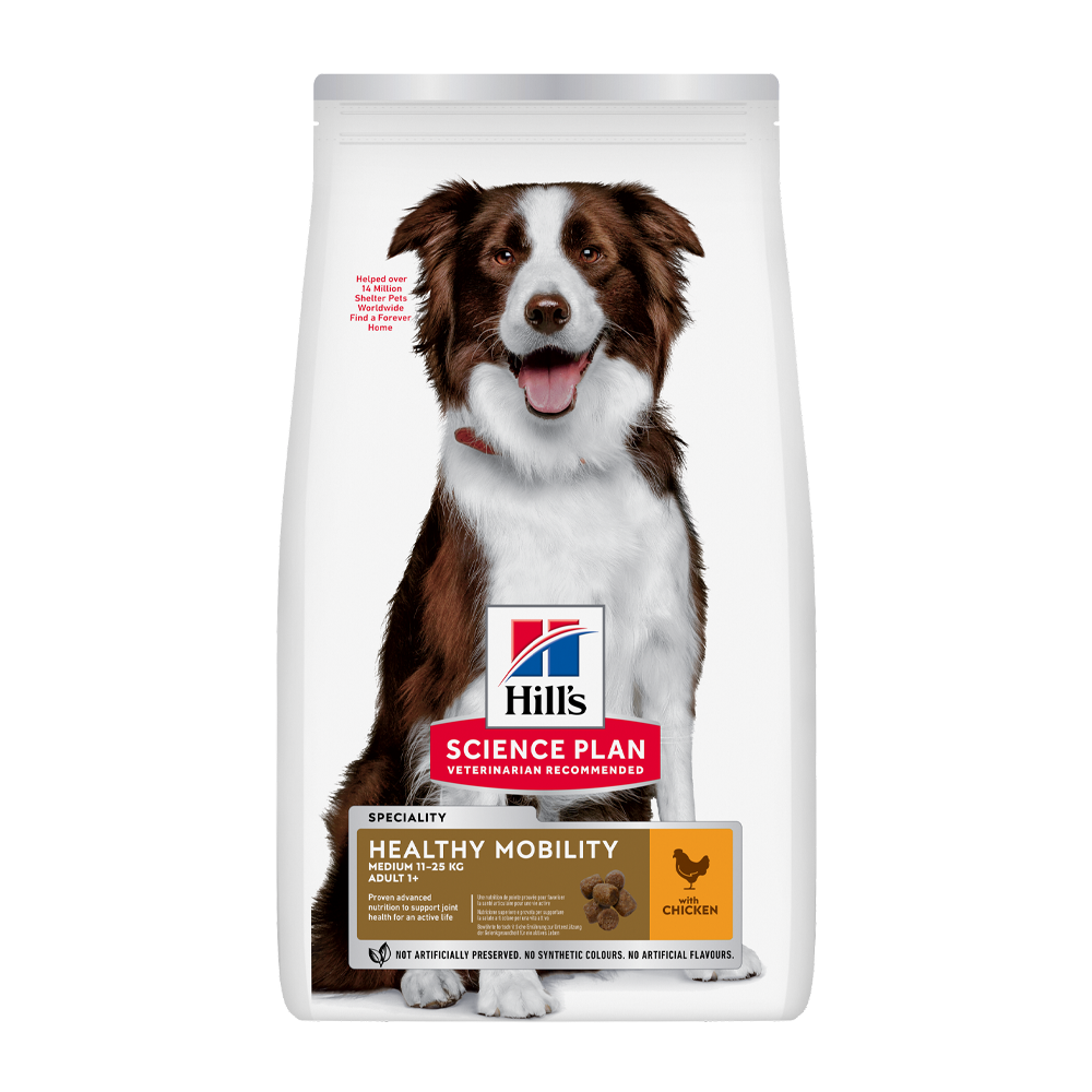 Sp Canine Adult Healthy Mobility Medium Kylling - Medium, 12 kg