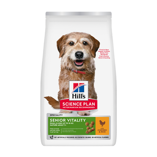 Science Plan Canine Senior Vitality Small & Mini Kylling
