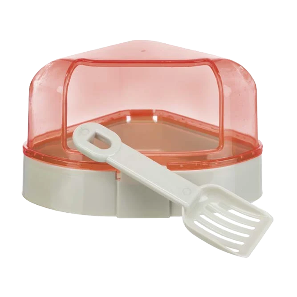 Hjørnetoilet med skovl - Hamster