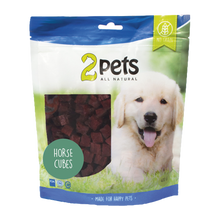 2PETS Dogsnack Heste Terninger - 400 G