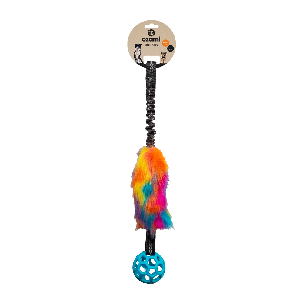 Hundelegetøj Play - N - Tug Enhjørningsbold - 65 CM