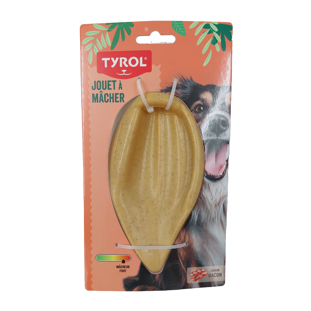 Hundetyggepinde Griseører Bambus Tyrol - 16 CM