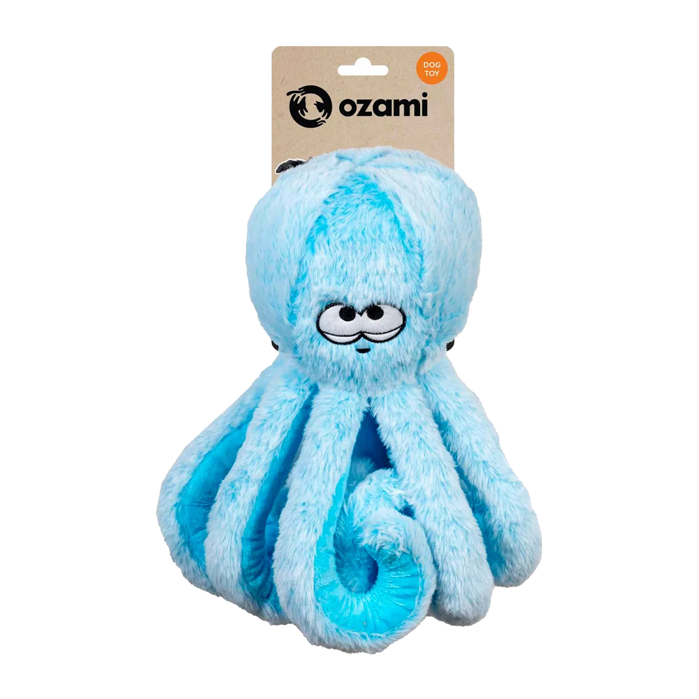 Hundelegetøj Blå Blæksprutte - 60 CM