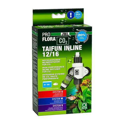 JBL Proflora Taifun 12/16 Inline Diffuser CO2