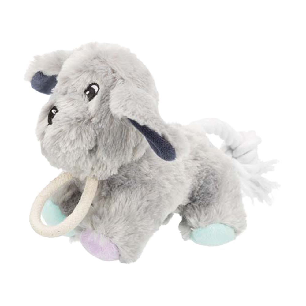 Junior Hund med Reb Plys - 24 CM