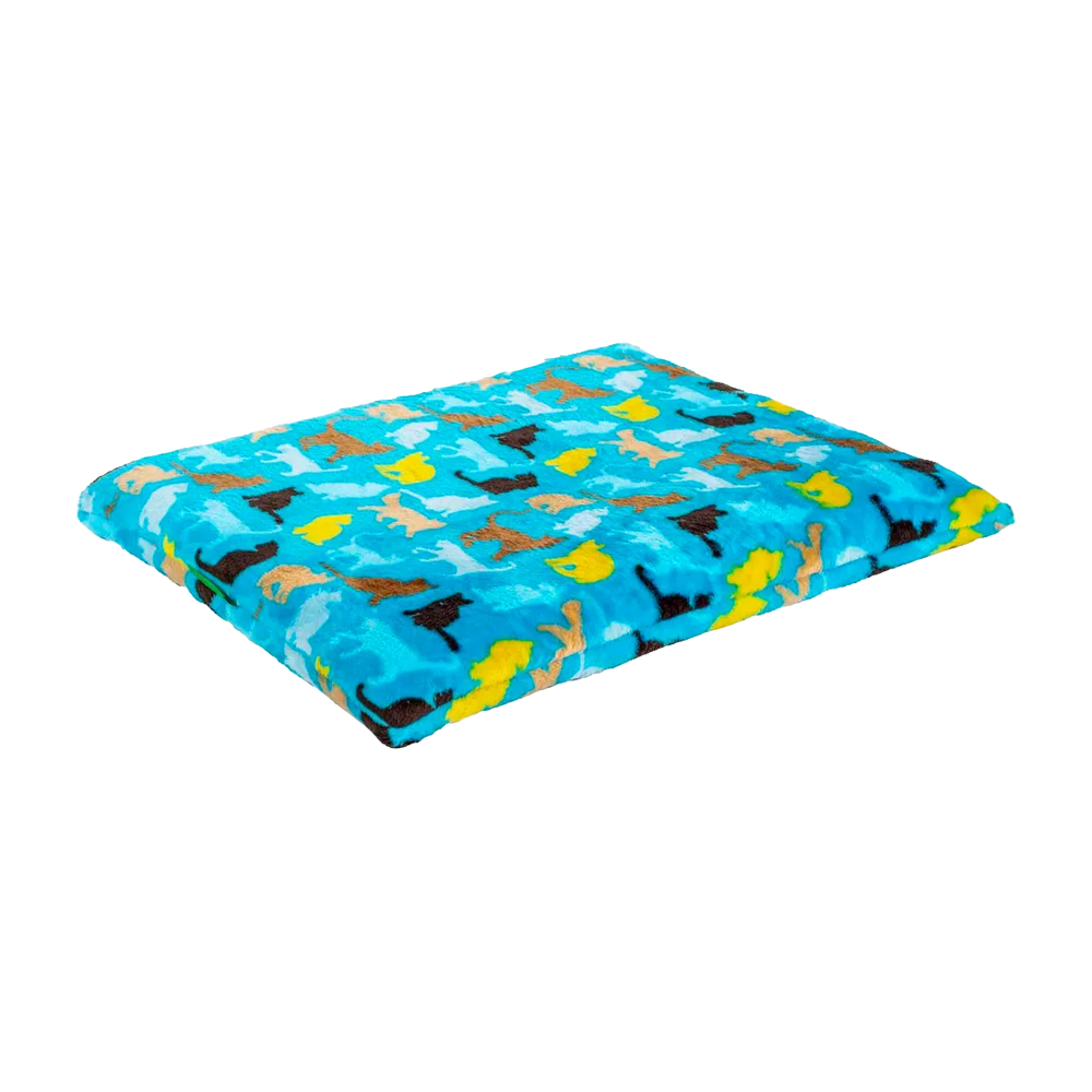 Juunik Madras Blå/Katte M - 70x45 CM