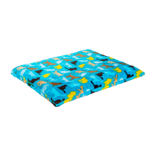 Juunik Madras Blå/Katte M - 70x45 CM